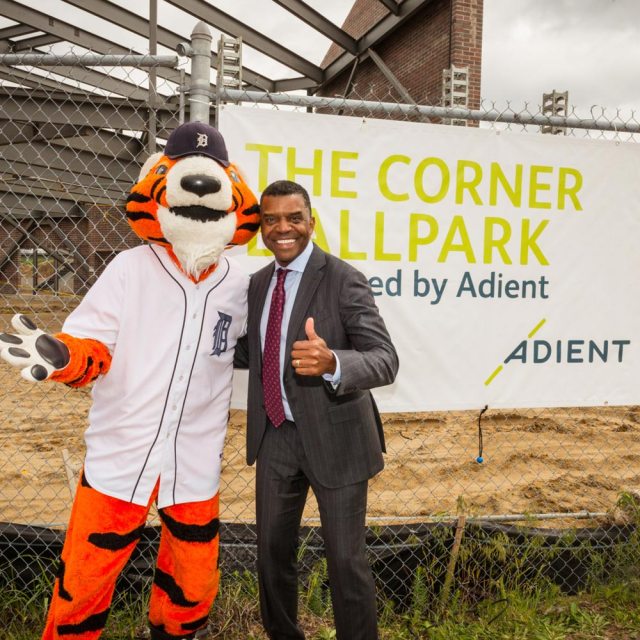 Adient announces sponsorship of PAL’s “The Corner Ballpark” on Tiger Stadium site