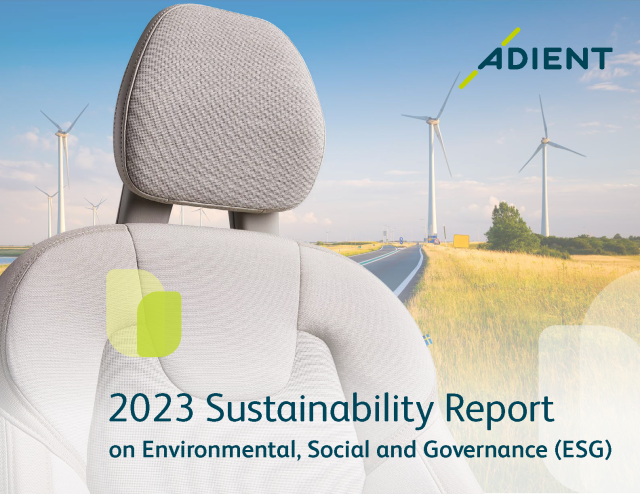 Adient releases 2023 Sustainability Report