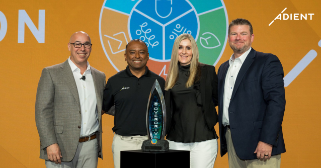 Adient receives Supplier of the Year and Overdrive awards from General Motors