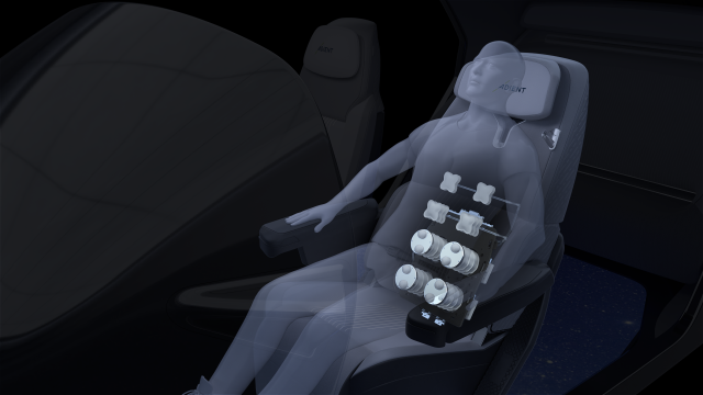 Adient launches mechanical massage seating innovation